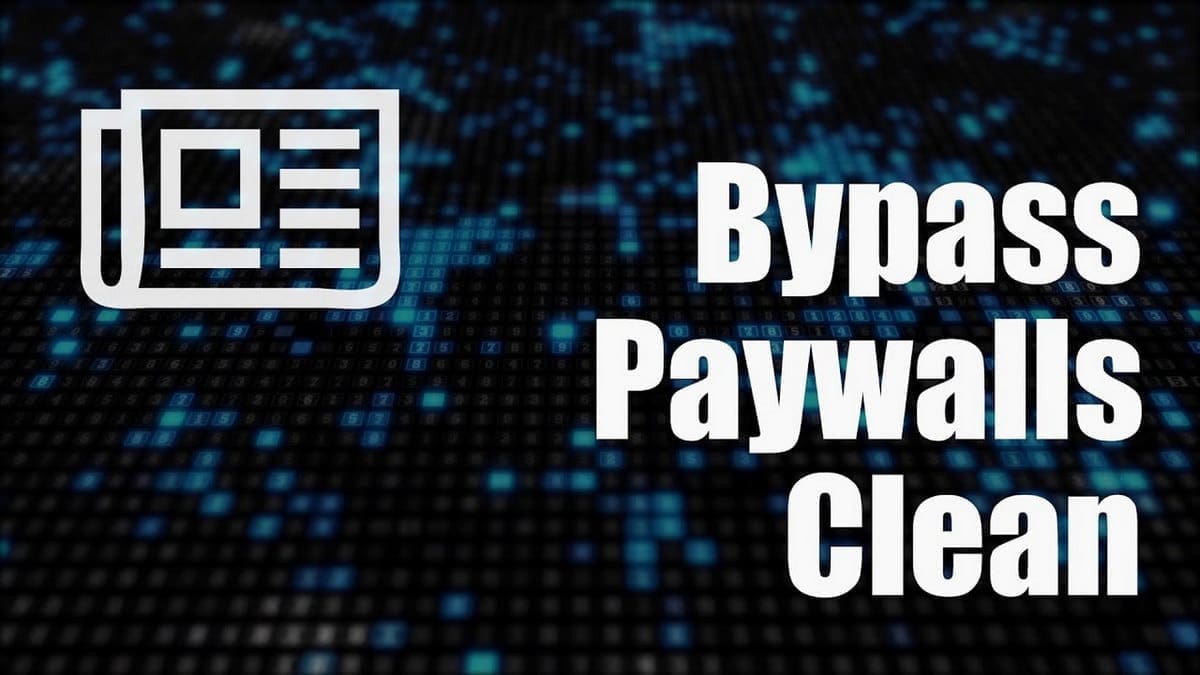 Bypass Paywalls Clean
