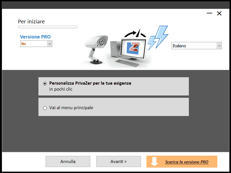 PrivaZer esigenze
