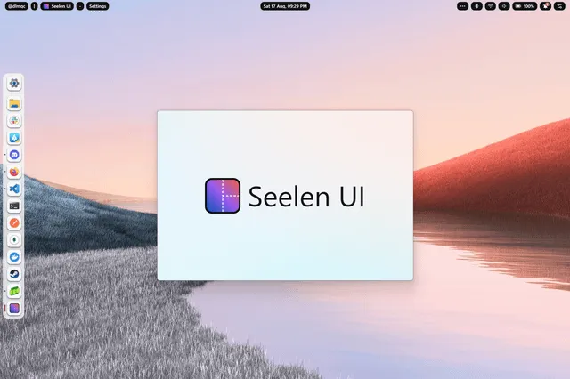 Seelen UI home