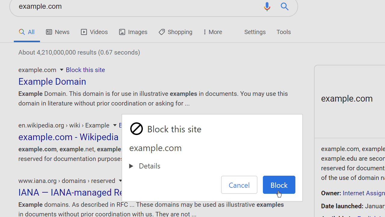 uBlacklist