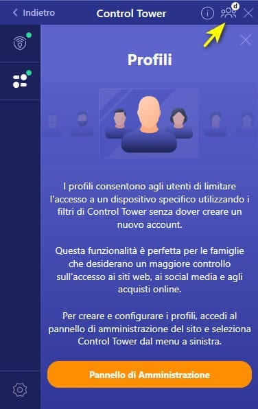 PrivadoVPN Profili