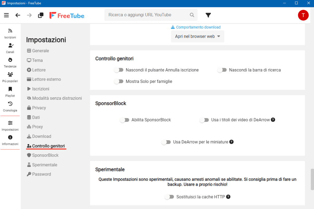 FreeTube Sponsor Block