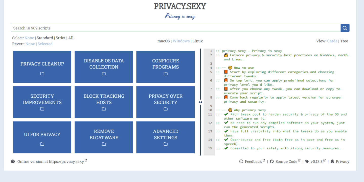 Privacy.sexy