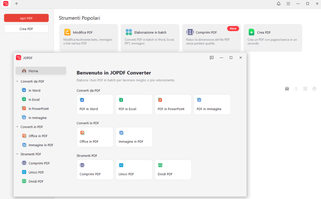 JOPDF converter plugin