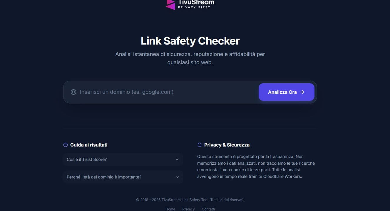 Link Safety Checker